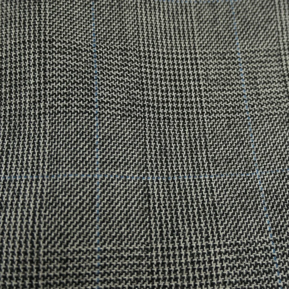 Jos A Bank Signature Sport Coat Mens 43R Silk Camel Hair Glen Plaid Windowpane
